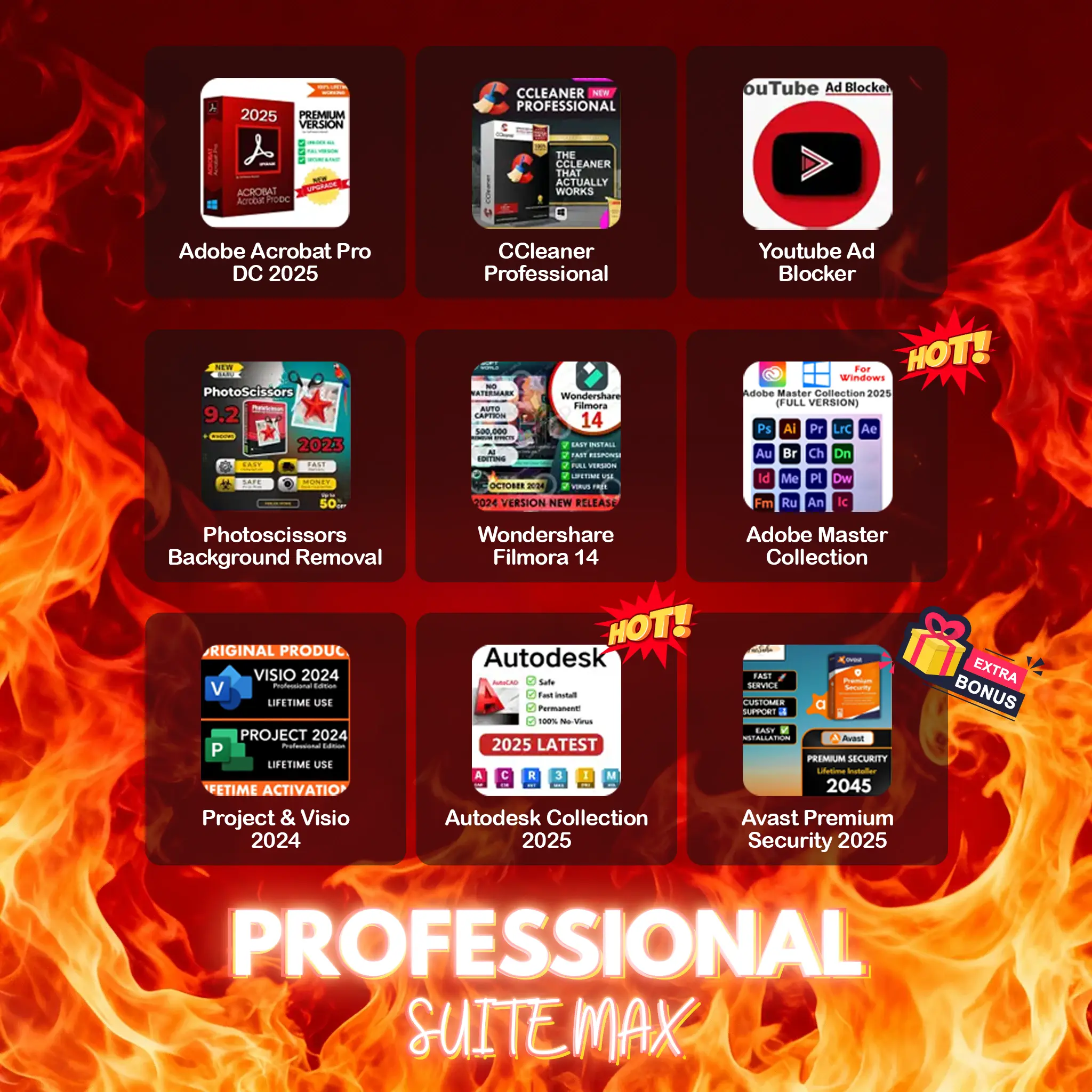 Professional Suite Max (9 item) — feature 1